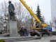 Фото: У Зінькові демонтували пам'ятник Леніну (+ оновлена карта ленінопаду на Полтавщині)