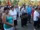 Фото: Мітинг у Полтаві щодо комунальних тарифів: організатора забрала швидка