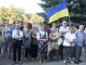 Фото: Мітинг у Полтаві щодо комунальних тарифів: організатора забрала швидка