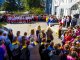 Фото: У Полтаві учні 23 школи підтримали єдність України флешмобом (фото)