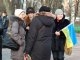 Фото: Студенти та викладачі архітектурного факультету мітингують проти ректора техуніверситету