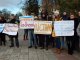 Фото: Студенти та викладачі архітектурного факультету мітингують проти ректора техуніверситету