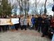 Фото: Студенти та викладачі архітектурного факультету мітингують проти ректора техуніверситету