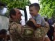 Фото: Син бійця батальйону «Полтава»: Однокласники хвалять тата, що він пішов у АТО (ФОТО)