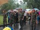 Фото: Полтавці зустріли День Конституції під проливним дощем (ФОТО)