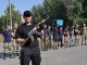Фото: «Азовці» продемонстрували свої тактичні навички учням полтавської школи (ФОТО, ВІДЕО)