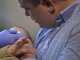 Фото: Маленьких полтавців почали імунізувати від поліомієліту: головний медик області привів онуку (ФОТО)