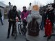 Фото: Ведмеді, миші та монстри на велосипедах привертали увагу полтавців до Години Землі