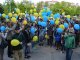 Фото: Полтавці випустили кульки зі словами вдячності живим та загиблим атовцям (ФОТО)