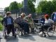 Фото: Влада на візках: у Полтаві депутати перевірили на собі доступність міста для людей з інвалідністю