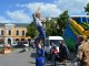 Фото: У Полтаві силачі встановили рекорд України – пронесли 3-тонну карту України (ФОТО)