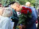 Фото: Комуністичний прапор і георгіївська стрічка: у Полтаві вшанували жертв війни (ФОТО)